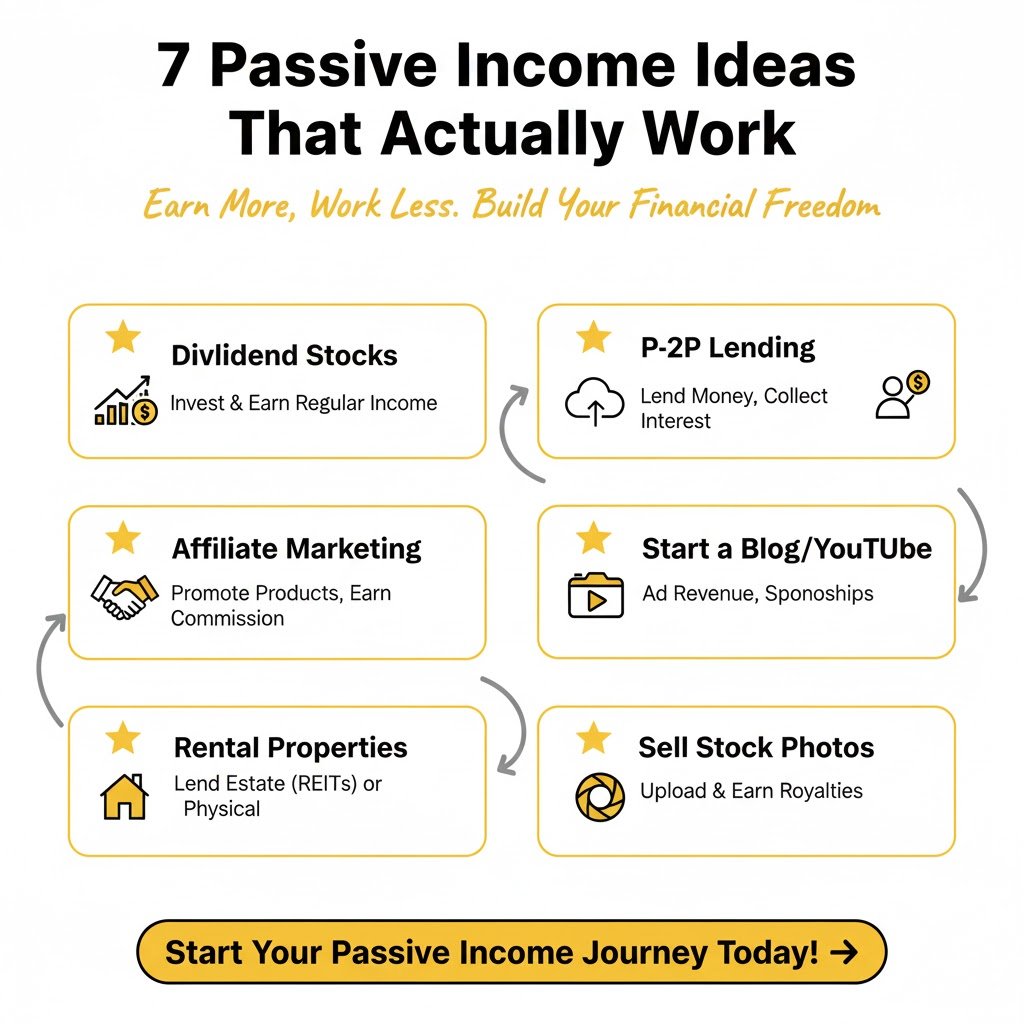 Top 7 Passive Income Ideas That Actually Work